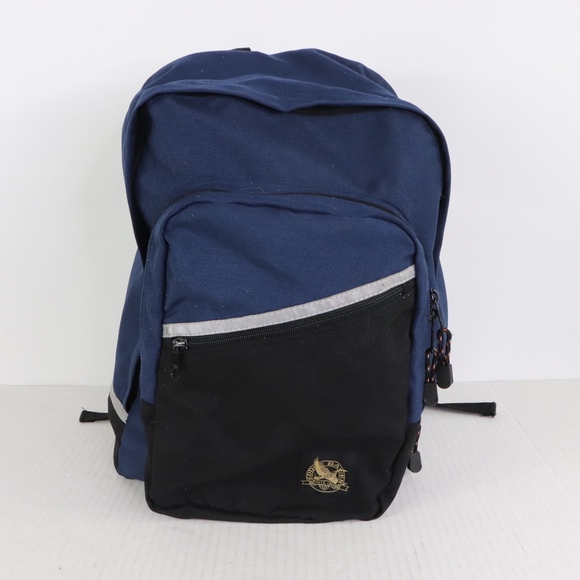 Eddie Bauer Bags 9s Eddie Bauer Spell Out Reflective Backpack Bag Poshmark